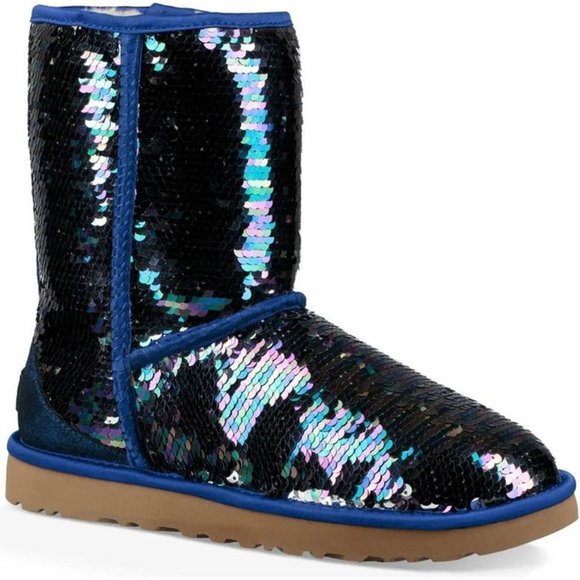 UGG SEQUIN SPARKLE Classic Boots NEW! - Picture 2 of 8
